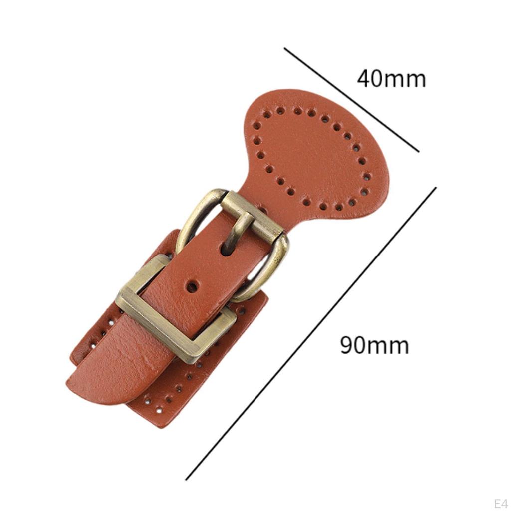 Bag Buckle Lock Clasp Easy To Use Versatile Handbag Purse Fastener for