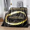 2025 New Fashionable L-Lord of the Rings Printed Blanket Hotel Office Comfortable Warm Sofa Bed Soft Blanket Gift Picnic Blanket