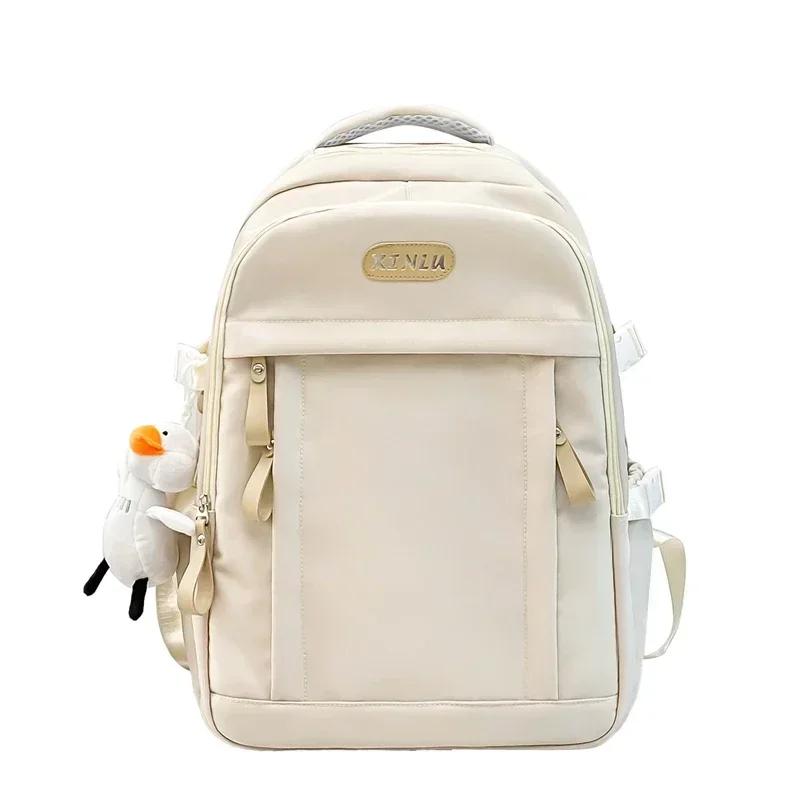 

Женский рюкзак с защитой от кражи на задней молнии, прочные нейлоновые сумки, повседневные дорожные рюкзаки большой вместимости, модные, новые