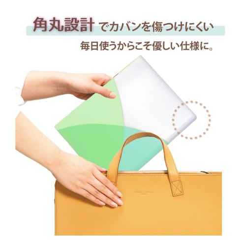 Plus Clear File B5 Vertical 20 Pockets Pasty Pasty Fruit Squash 4 Color Set