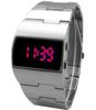 Fashion Led Digital Watch Men Nilitary Sports Watches Black Stainless Steel Big Wrist Multifunction Electronic Wristwatches Men