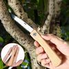 Mini Folding Manual Saw Non-Slip Wooden Handle Pull Foldable Saw Flush Cut Trim Saw For Handsaw Woodworking Plastic Cutting Tool