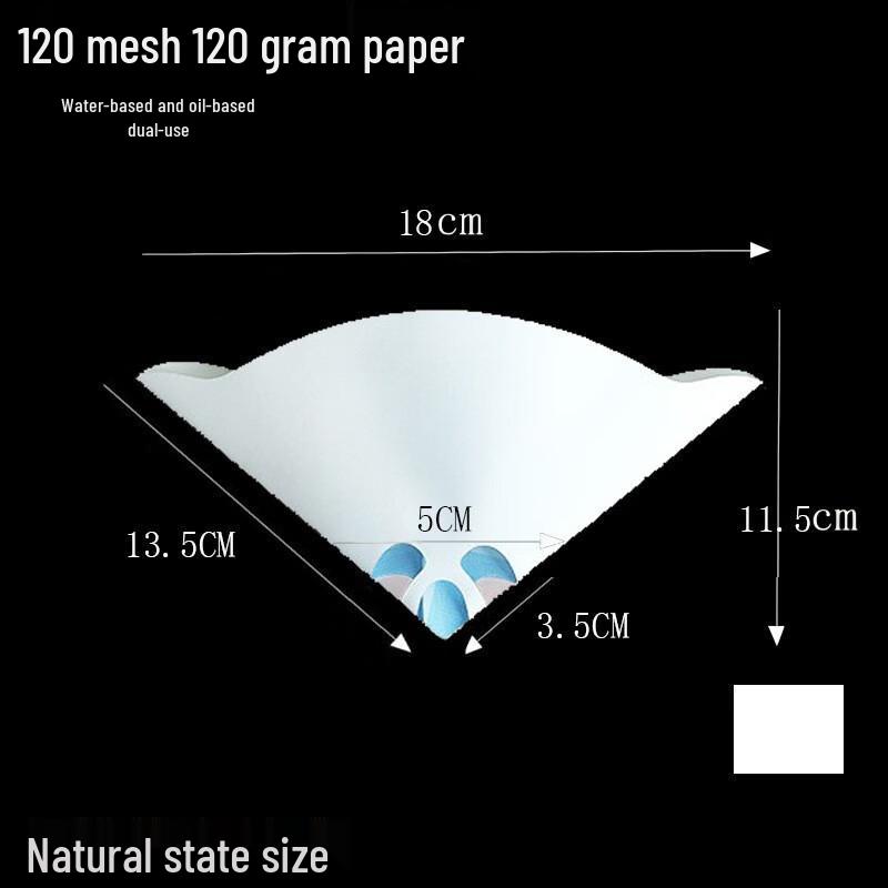 Disposable Automotive Paint Strainer Funnel with Nylon Mesh