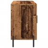 Vidaxl Chest of Drawers, Old Wood, 100X36X60 Cm, Wood-Based Material