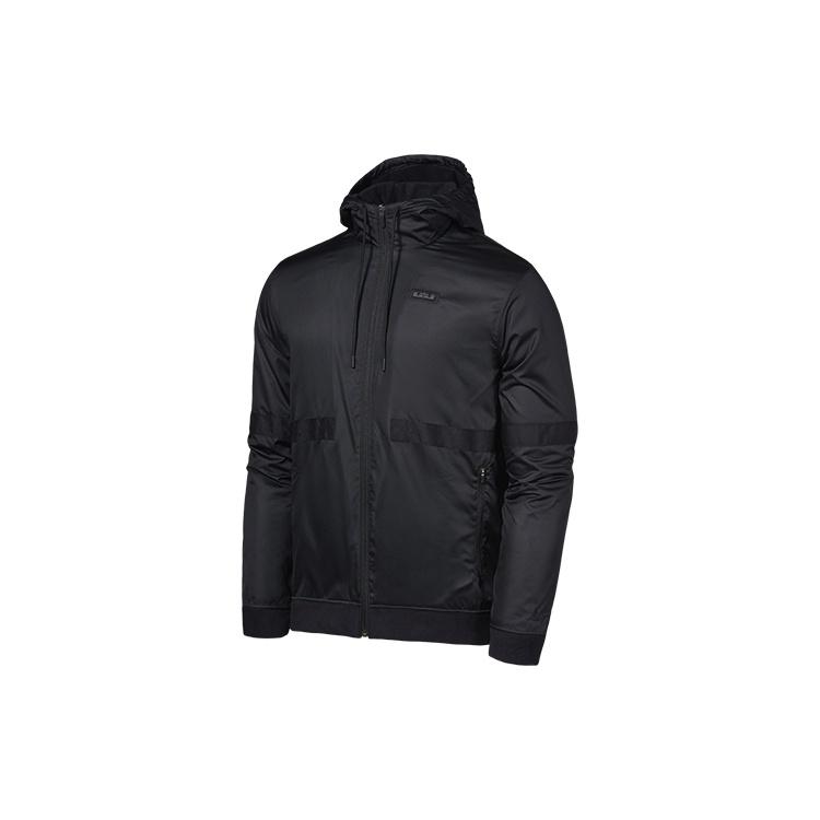 Nike Lebron Fleece Stay Warm Breathable hooded track Jacket Black Men s 927220-010 M