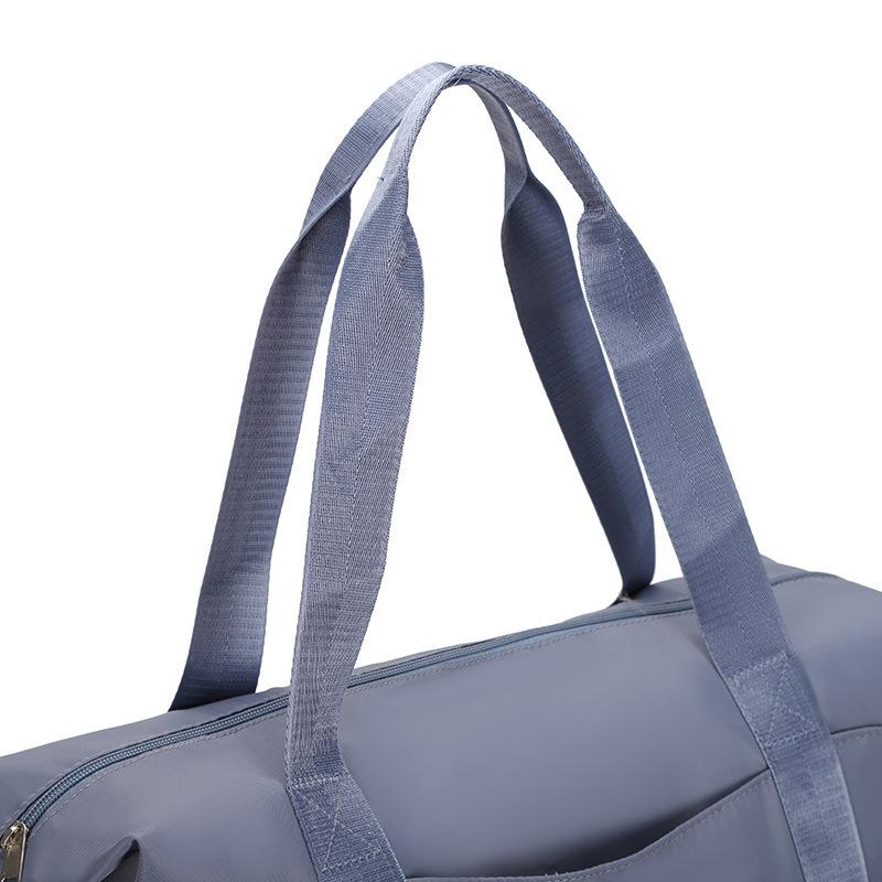 Large-Capacity Dual-Expansion Handheld Sports Gym Bag Student Duffel with Wet/Dry Separation Lightweight Travel Organize Bag