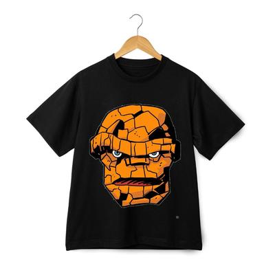 The Thing T-Shirt - Fantastic Four Superhero Poke Face Graphic Unisex Tee Unisex T-Shirt
