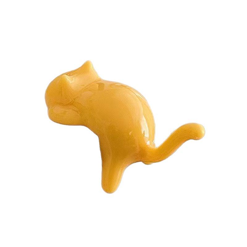 Cute Cat No-Drill Backpack Hanger for Desks