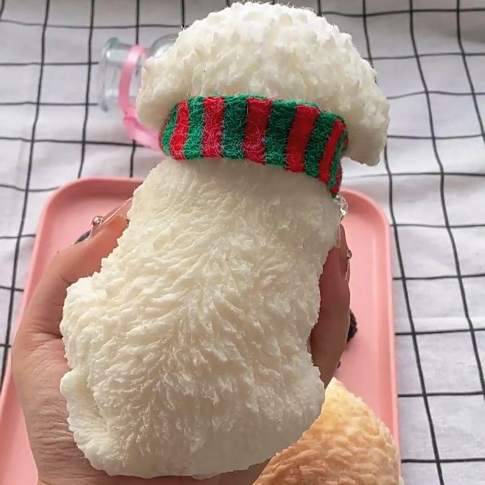 Cartoon Simulation Dog Squeeze Toys Animal Dog Fidget Toy Funny Big Dog Doll Squeeze Toy  for Kids