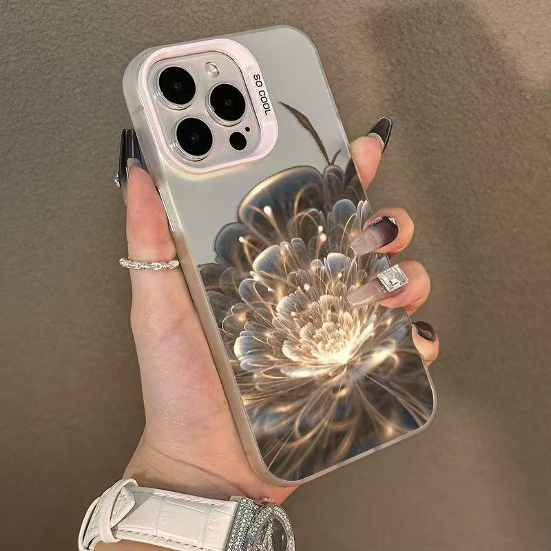 Lotus Good Luck Phone Case: Compatible with iPhone 11 to 17, including 15 Pro Max, 16, 13 Pro, and 12 XR.
