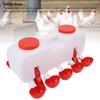 Self Filling Chicken Water Dispenser Long Lasting Sturdy Automatic Chicken Water Feeder Effortless Use Large Capacity for Duck