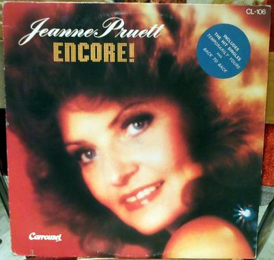 Disque LP JEANNE PRUETT - Encore ! CL106 Carrousel 1979 Canada Folk Occasion