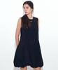 Nigaennikol Mini Ballon Sleeveless Dress_Black