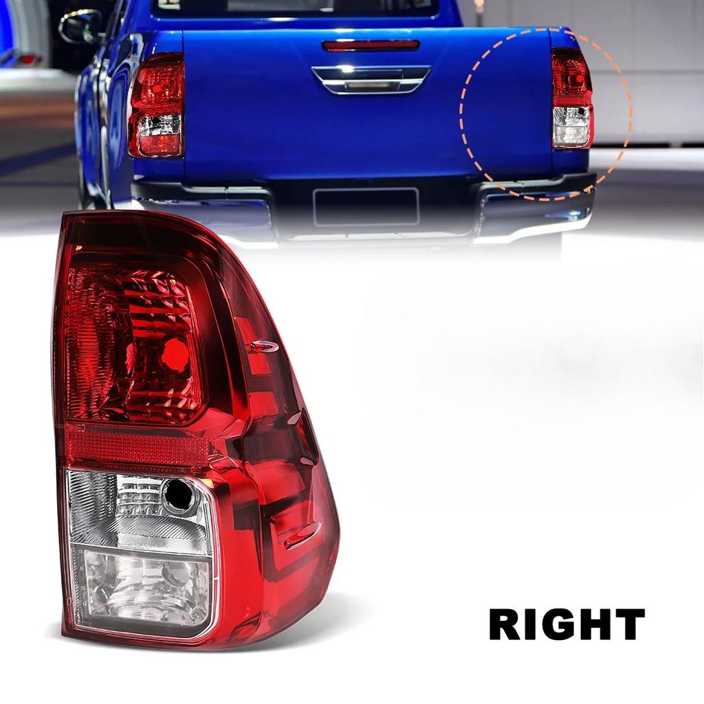 Left/Right Tail Lamp Auto Rear Tail Light Wire Harness Car Accessories No Bulbs For Toyota Hilux Revo Pickup 2015 2016 2017 2018