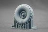 Unimog 404 R20 X v2 Wheel Set with AK and Plastic Model Kit Parts SCXWM35023 Scale-X 1/35 11.0 (5 Wheels) (Compatible ICM, Interactive, Revell)