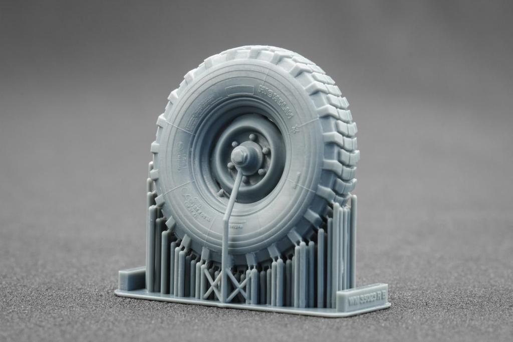 Unimog 404 R20 X v2 Wheel Set with AK and Plastic Model Kit Parts SCXWM35023 Scale-X 1/35 11.0 (5 Wheels) (Compatible ICM, Interactive, Revell)