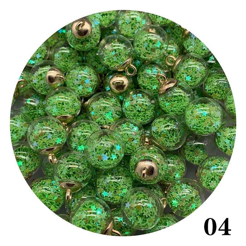 16mm Transparante Ster Pailletten Kristal Glas Bol Haarband & Oorbellen DIY Accessoires.