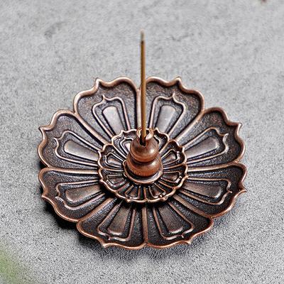 Arzător de tămâie, suport pentru bobină, placă, arzător Lotus Rack, cenușă Catcher, placă, bețișoare de tămâie, suport pentru calmarea nervilor, decor desktop