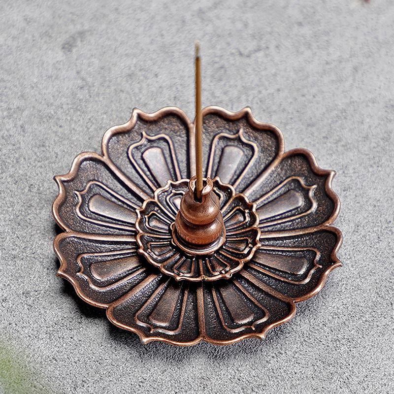 Incense Burner Coil Holder Plate Burner Lotus Rack Ash Catcher Plate Incense Sticks Holder For Soothe The Nerves Desktop Decor