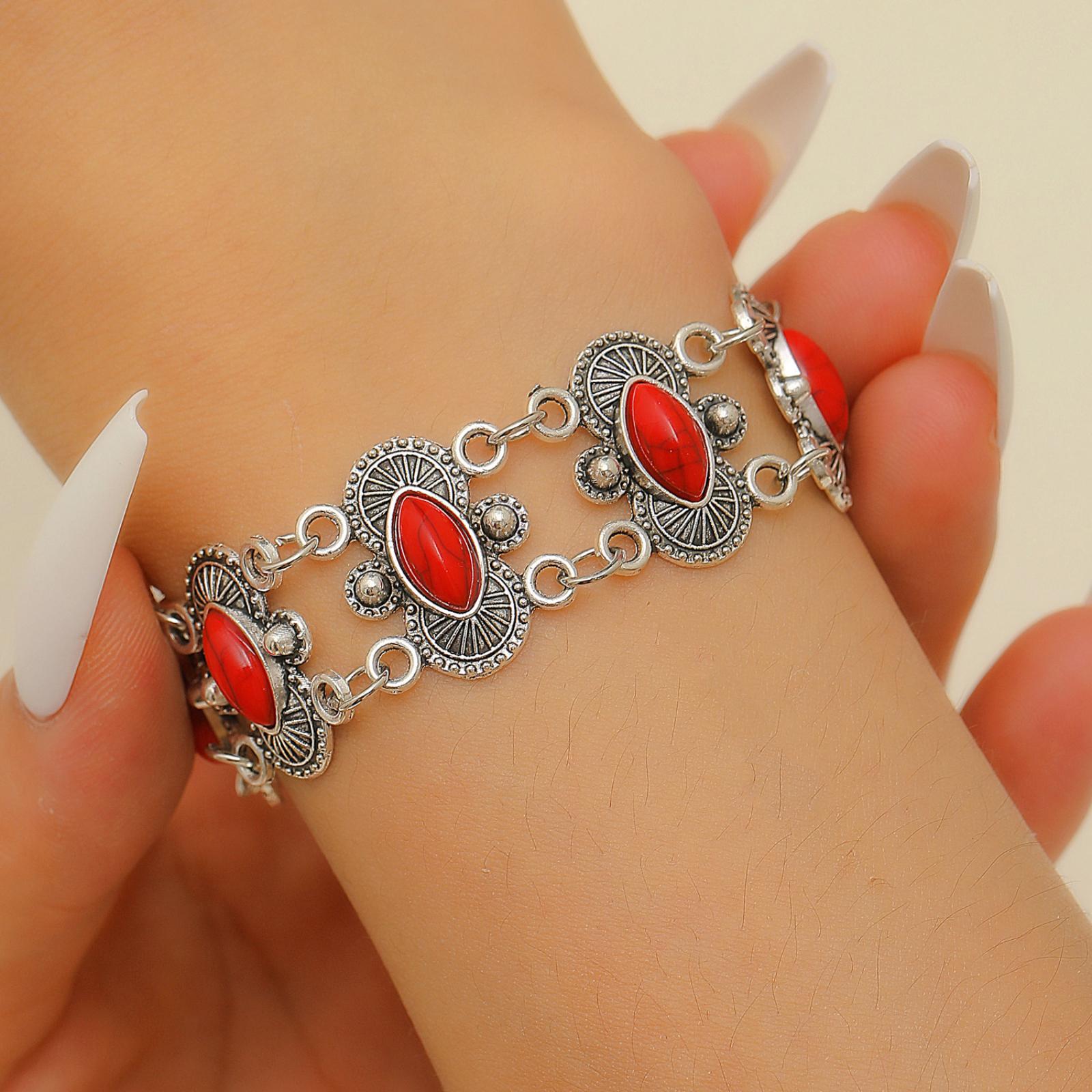 Персонализированный ретро-браслет, богемский этнический браслет One Size