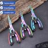 Two-Tone Stainless Steel Titanium Fishing Pliers with Hook Remover