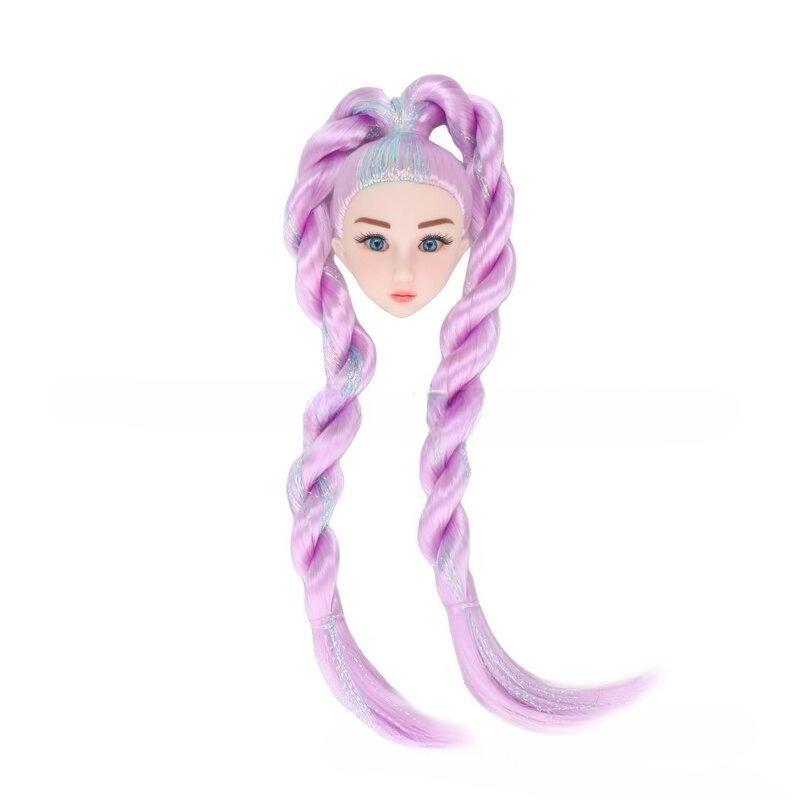 One Pie Head for 1/6 Lady Doll 32cm Supermodel Doll's Head Acssories Dress Up Toy
