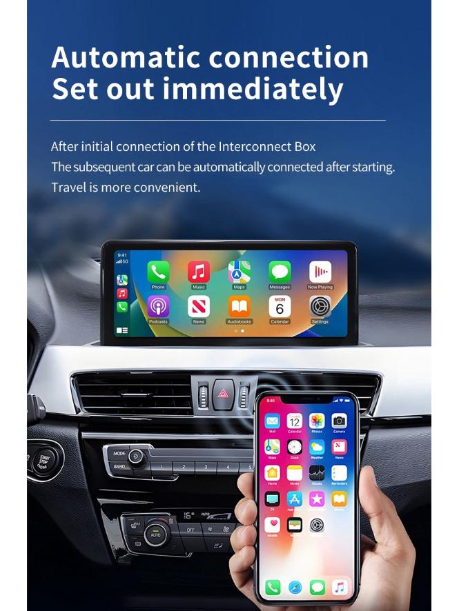 2025 Cross-Border 2-in-1 Wireless CarPlay & Android Auto Adapter