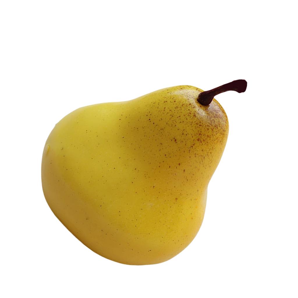 Realistische Schaumstoffbirne für Tischdekorationen im Esszimmer Künstliche Frucht Ornament Küchen Dekorationszubehör