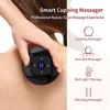 Intelligentes dynamisches Schröpfen, 3-in-1-Schröpfgerät mit Vakuumfunktion, Cellulite-Massagegerät, elektrisches Gua-Sha-Massagegerät mit 12 Saugstufen