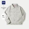 HLA Men's Patterned Bomber Jacket