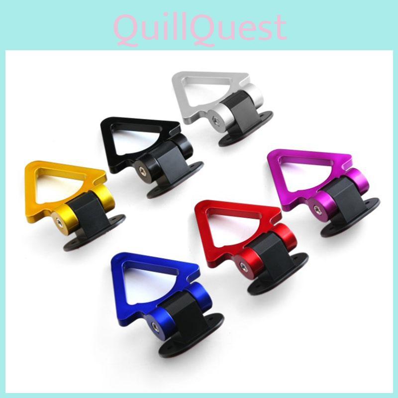 Universal Golden Decor Hook Ring Eye Towing Car Trailer Decoration Sticker Arrow With Vibrant Colors For Eye-catching Appeal