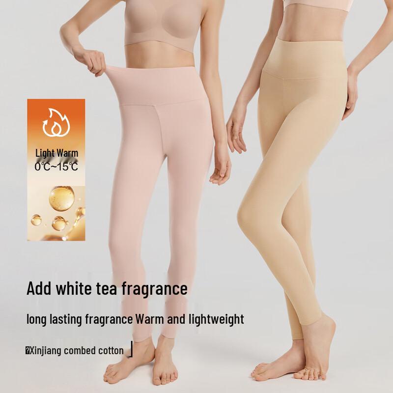 

Женские бесшовные хлопковые термолеггинсы L