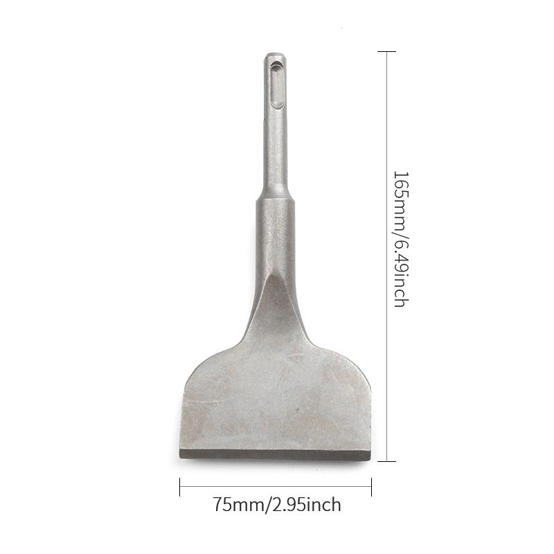 Elektrischer Hammer, Schlagbohrmaschine, elektrischer Pick, runder Griff, flacher Meißelzahn, U-Pick, Hartlötschaufel für Zementwände