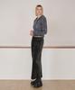 Etmont Velvet Banding Logo Skirt, Charcoal