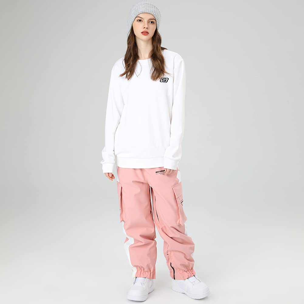 HOTIAN Snowboard Pants for Men and 6 5 Sizes Water Resistant to Abrasion and Women, Colors, (XS-XL), 10,000mm, Waterproof, Resistant, Warm, XYP-K2107