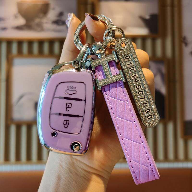 Hyundai Car Key Cover for IX35, Mistra, 7th Gen Elantra, Verna, IX25