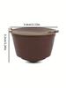 1/3/5/10pcs Reusable Coffee Capsules Filter Cup Dispenser for Nescafe Dolce Gusto Refillable Coffee Capsules Pod Compatible Kit