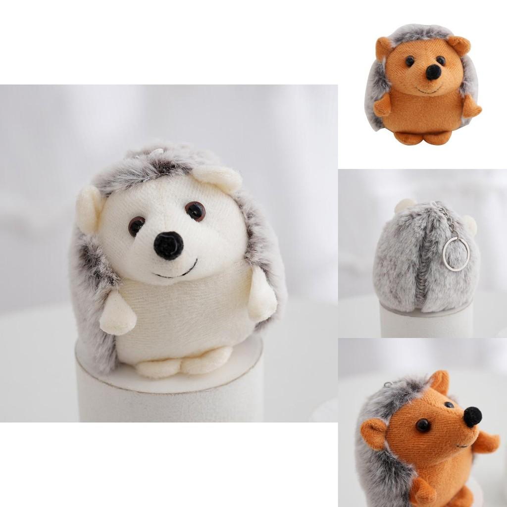 Entzückender Igel Plüschtier Schlüsselanhänger Weiches Stofftier Rucksackanhänger Niedlich