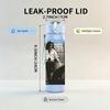 1PC Vintage Black White Band Poster Print 750ml Portable Sports Water Bottle Leakproof Gym Outdoor Travel Drink Cup