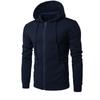 Unisex Solid Color Fleece Hoodie Cardigan - Autumn/Winter Zipper Sweatshirt, 15 Colors Available