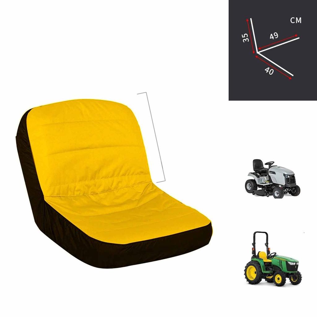 lawnmower seat pad Mower & Tractor Seat Cushion Cover Household  Sunshade Cloth Cover Outdoor Machinery Seat Protective Cover