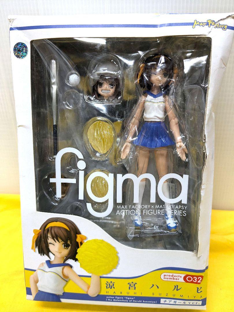 

[USED] Price reduced! figma Haruhi Suzumiya 032 Cheerleader Outer box warped