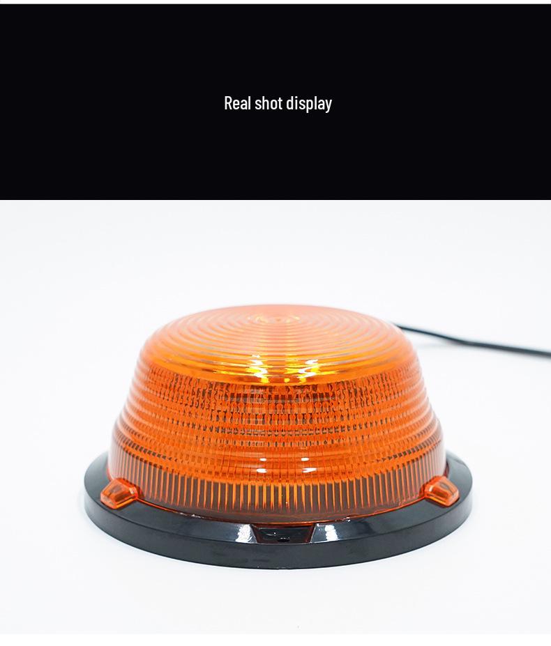 Universal Car Rotating LED Safety Warning Light with Magnetic Base