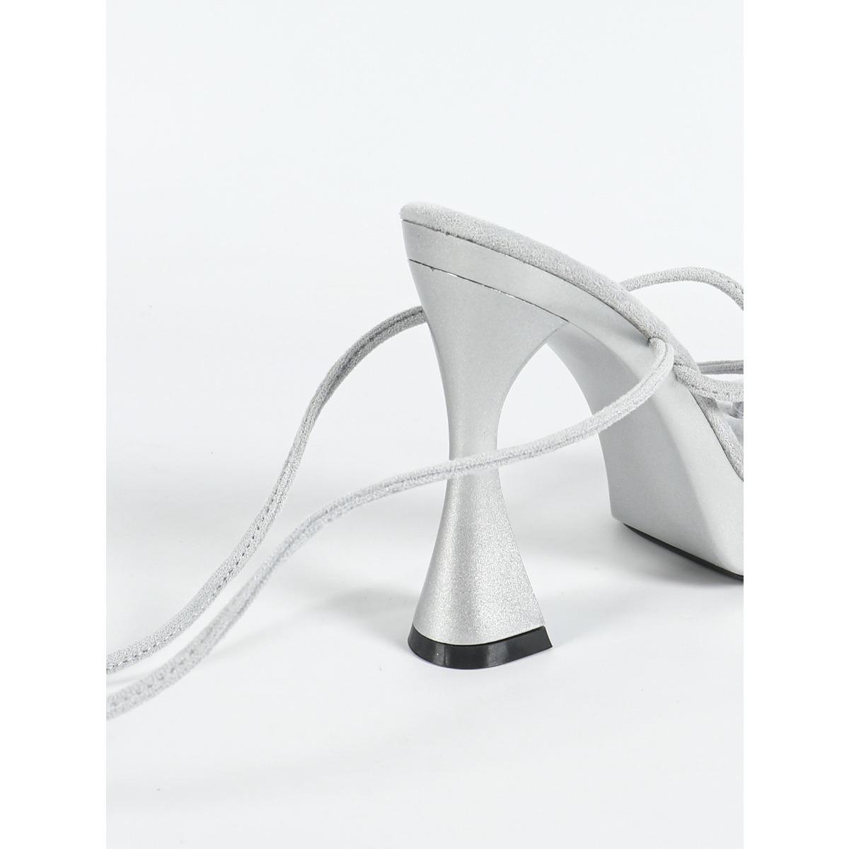 Женские сексуальные босоножки на платформе 12 см — фото 11