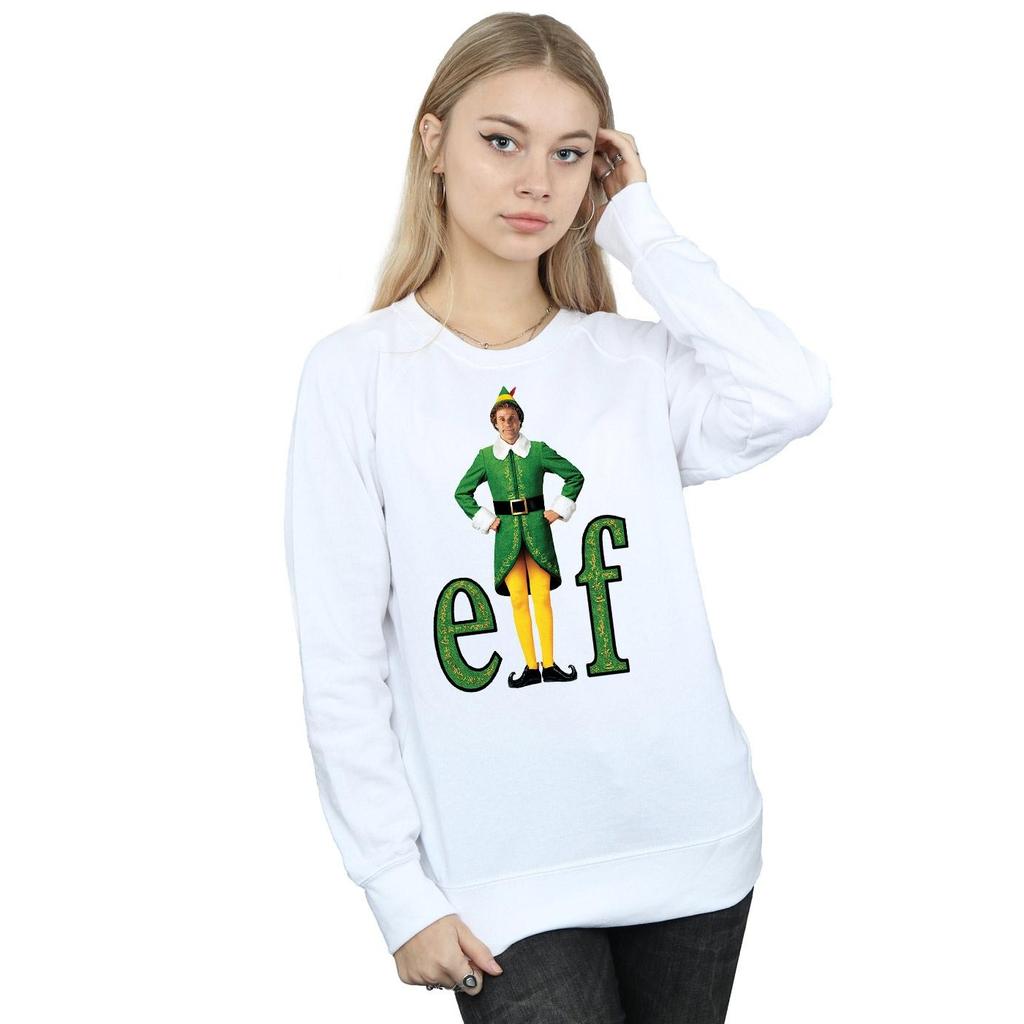 Elf Womens/Ladies Buddy Logo Sweatshirt