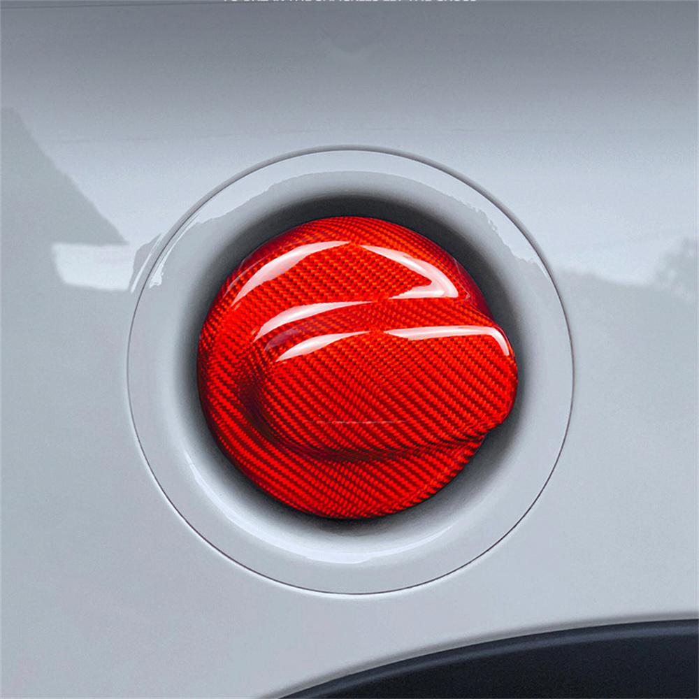 Real Carbon Fiber Gas Fuel Tank Cap Cover fit for Mini Cooper R Series R55 R56 R