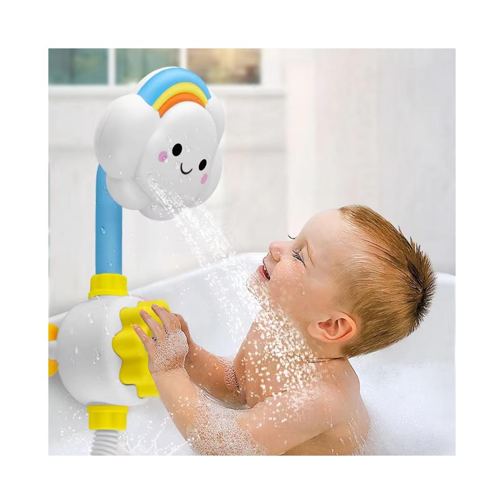 New Bath Toys for Baby Water Game Clouds Model