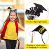 Non-slip Graduation Headband Celebrate Doctor Hat Hair Hoop  Elementary School