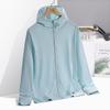 Unisex Hooded UV Protection Jacket - Sun Protection for Summer Outdoor Sports and Casual Wear.