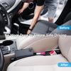 Car Seat Gap Filler Set Of 2, Soft Foam Multifunctional Seat Side Gap Filler With Organizer & Hook Function, 3In1 Gap Stopper Universal Fit Car SUV